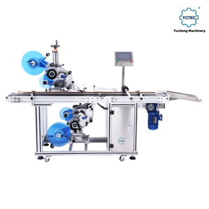 YCT-33 አውቶማቲክ የላይኛው እና የታችኛው መለያ ማሽን ለጠፍጣፋ ሳጥኖች እና ካርቶኖች