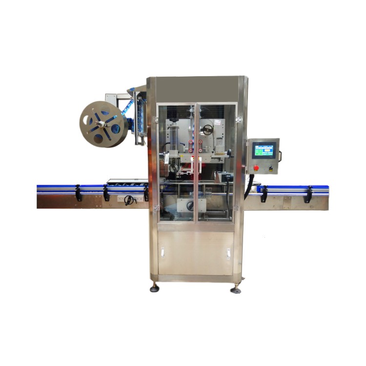 YCT-100 Automatische etiketteermachine met krimpkousen voor flessen - 100 BPM, PVC/PET-hoezen, &Oslash;38–&Oslash;120 mm