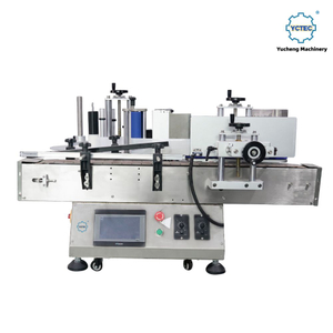 Machine d'&eacute;tiquetage automatique de bouteilles rondes de table YCT-08, pour bouteilles cosm&eacute;tiques et alimentaires
